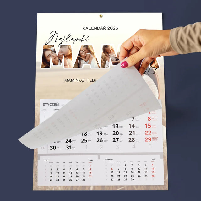 Slovo Z Fotek: Nejlepší Máma Na Světě Fotografie - Fotokalendář