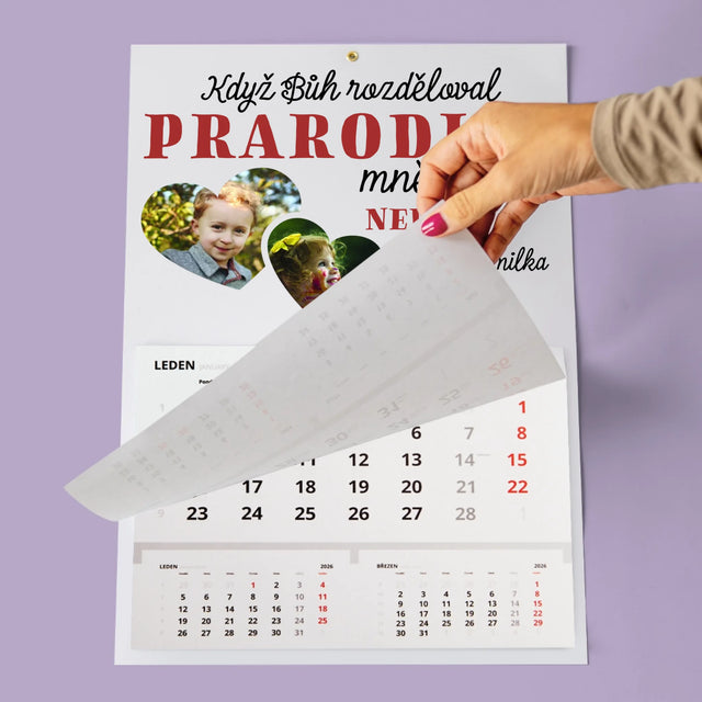 Fotokoláž: Když Bůh Rozděloval Prarodiče - Fotokalendář