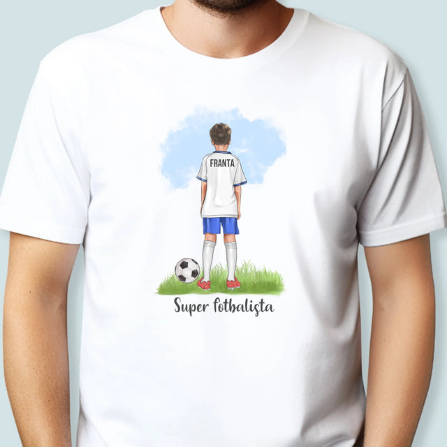 Designér Postav: Malý Fotbalista - Pánské Tričko