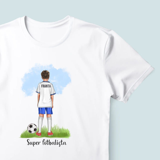 Designér Postav: Malý Fotbalista - Pánské Tričko