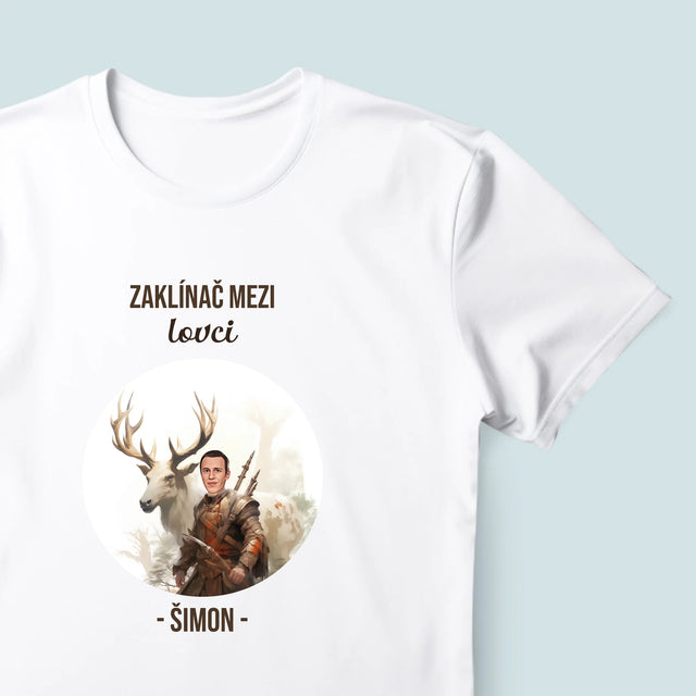 Tvoje Postava: Zaklínač Mezi Lovci - Pánské Tričko