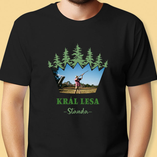 Tvar Z Fotek: Král Lesa - Pánské Tričko