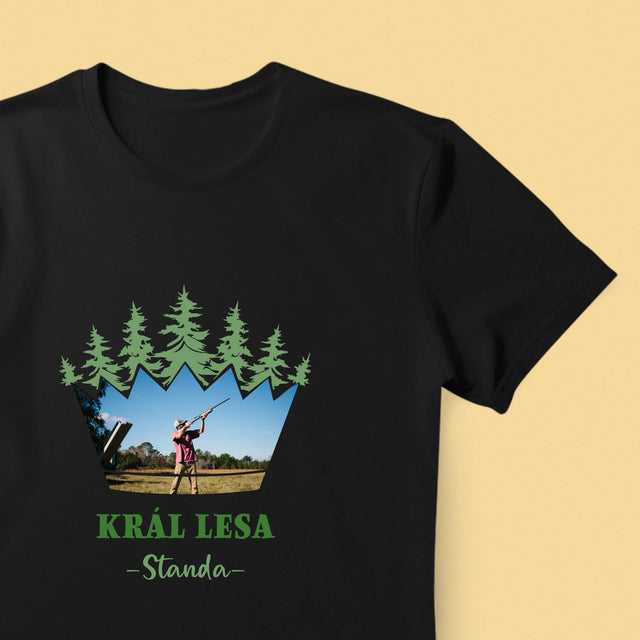 Tvar Z Fotek: Král Lesa - Pánské Tričko