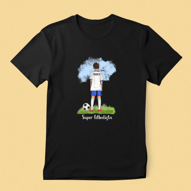 Designér Postav: Malý Fotbalista - Pánské Tričko