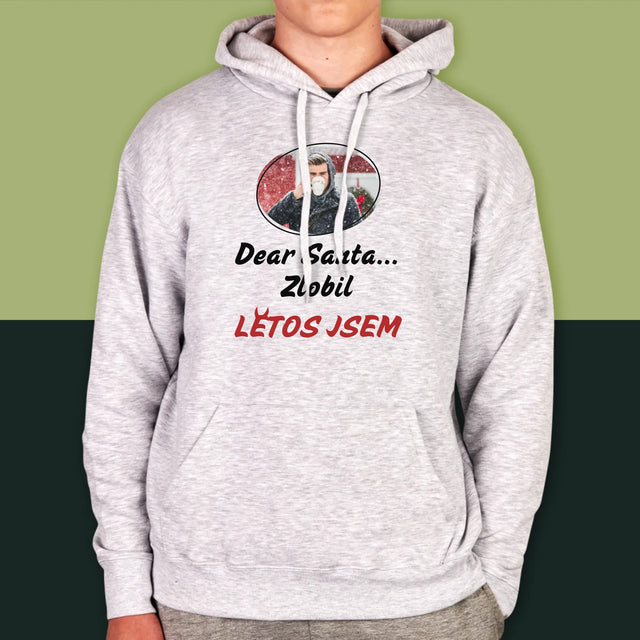 Fotka S Textem: Letos Jsem - Pánská Mikina S Kapuci