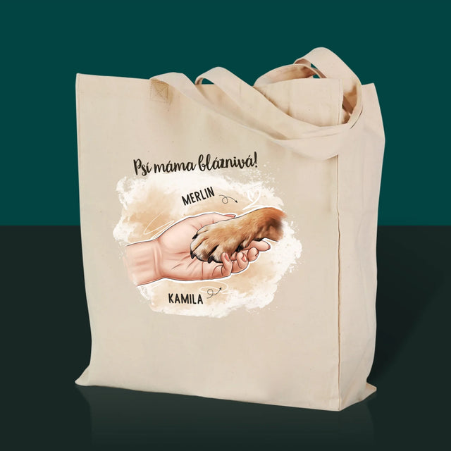 Designér Postav: Psí Máma - Plátěná Taška