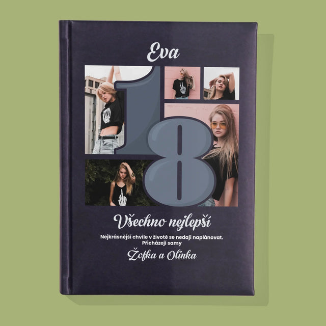 Fotokoláž: 18 Nejkrásnější Chvíle - Zápisník