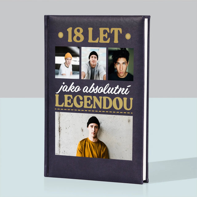 Fotokoláž: 18 Let Bytí Legendou - Zápisník
