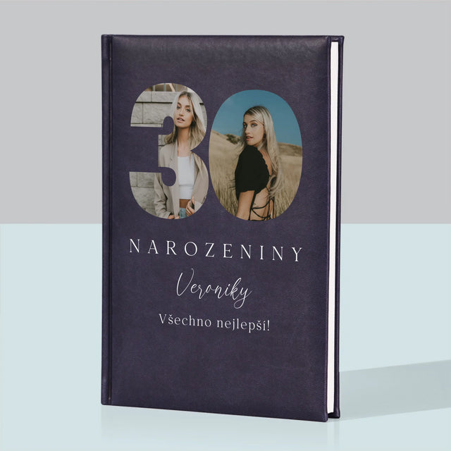 Slovo Z Fotek: 30. Narozeniny Podpis - Zápisník
