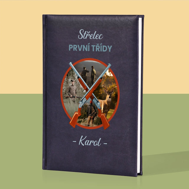 Fotokoláž: Střelec První Třídy - Zápisník