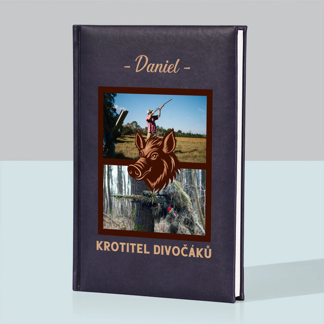 Fotokoláž: Krotitel Divočáků - Zápisník