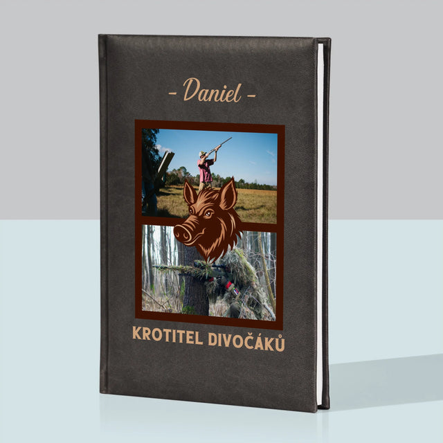Fotokoláž: Krotitel Divočáků - Zápisník