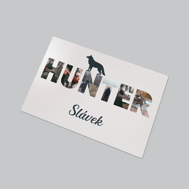 Slovo Z Fotek: Hunter - Podložka Na Psací Stůl