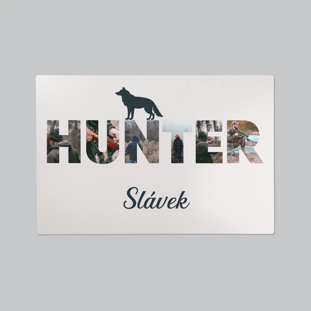 Slovo Z Fotek: Hunter - Podložka Na Psací Stůl
