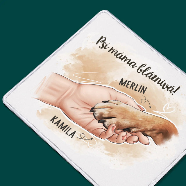 Designér Postav: Psí Máma - Podložka Pod Myš