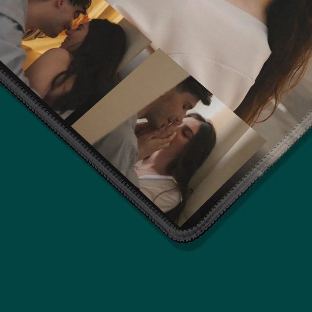 Fotokoláž: Milostný Příběh - Podložka Pod Myš