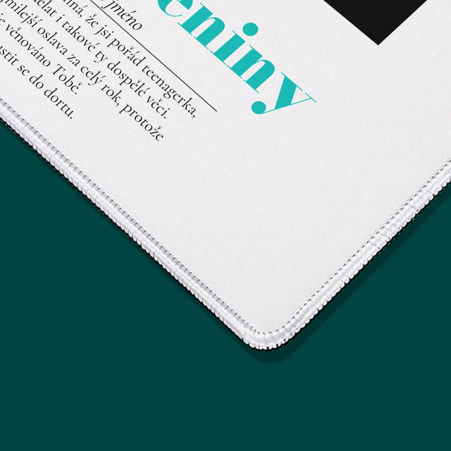 Fotokoláž: 30. Narozeniny Definice - Podložka Pod Myš