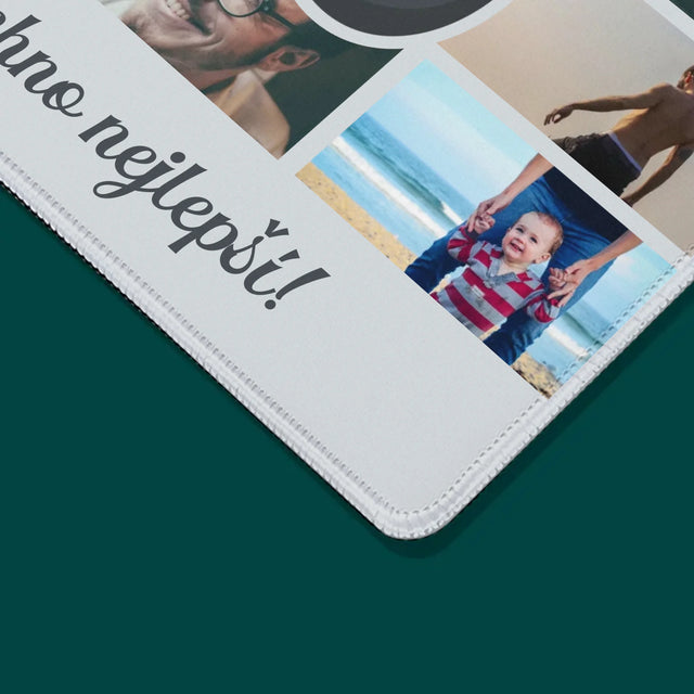 Fotokoláž: 40 Let - Podložka Pod Myš