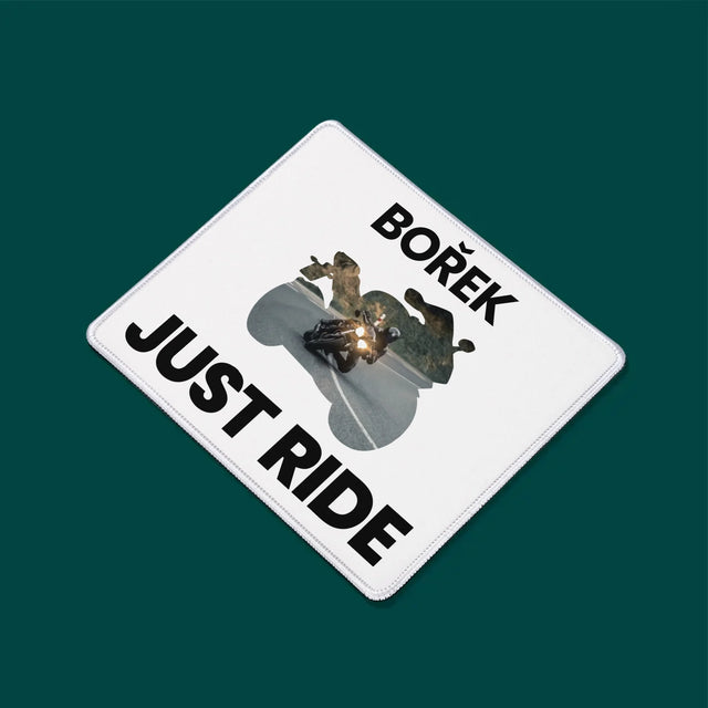 Tvar Z Fotek: Just Ride - Podložka Pod Myš