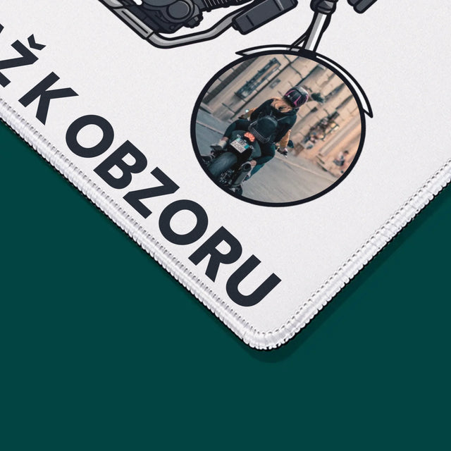 Fotokoláž: Spolu Až K Obzoru - Podložka Pod Myš