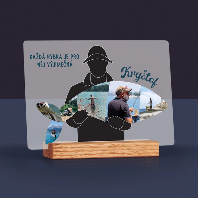 Tvar Z Fotek: Každá Rybka - Tisk Na Akrylovém Skle