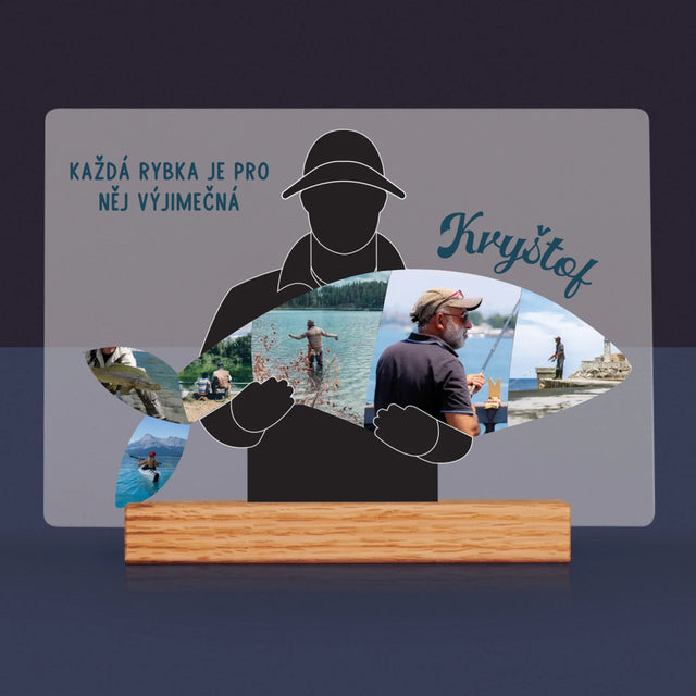 Tvar Z Fotek: Každá Rybka - Tisk Na Akrylovém Skle