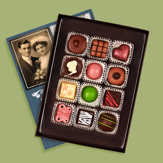 Fotokoláž: Roky Spolu - Pralinky