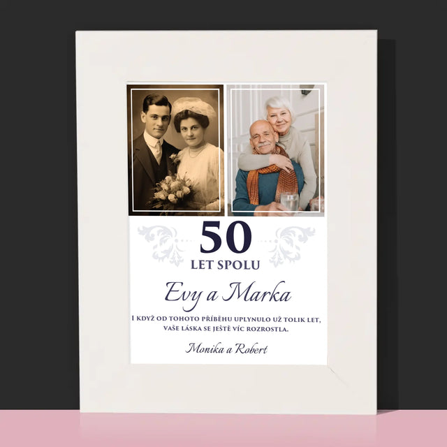Fotokoláž: Roky Spolu - Fotorámeček