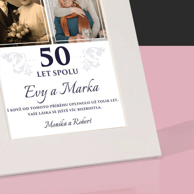 Fotokoláž: Roky Spolu - Fotorámeček