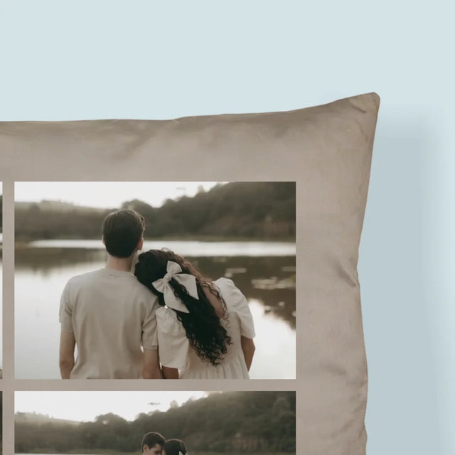 Fotokoláž: Spotify 4 Fotky - Polštář