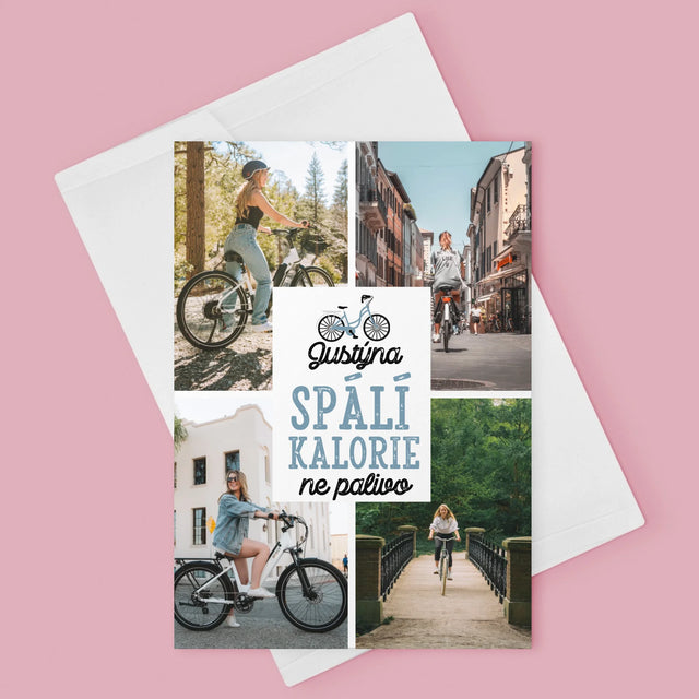 Fotokoláž: Spálí Kalorie, Ne Palivo - Přání
