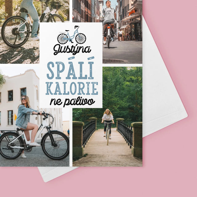 Fotokoláž: Spálí Kalorie, Ne Palivo - Přání