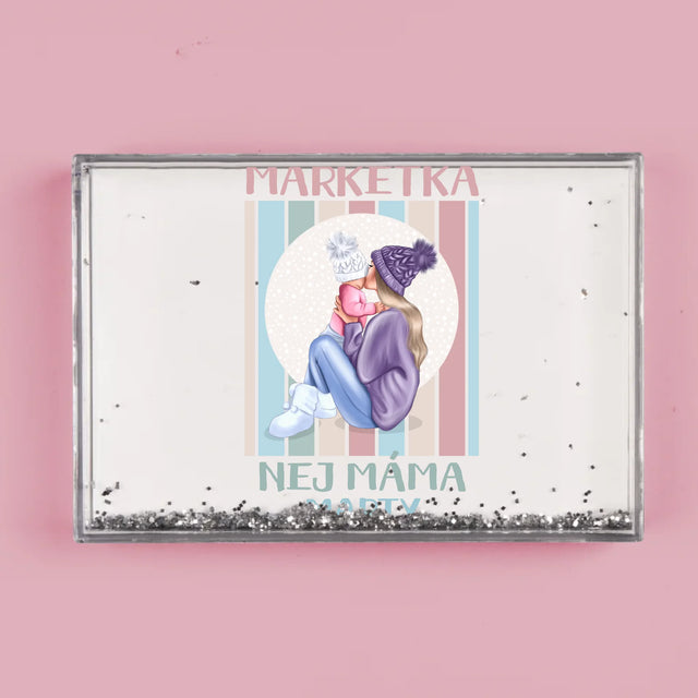 Designér Postav: Nej Máma - Sněžící Fotorámeček