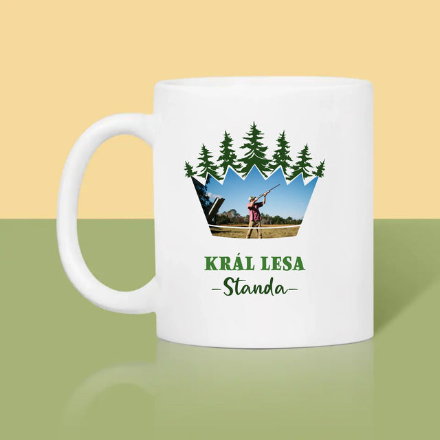 Tvar z obrázků: Král lesa - hrnek s potiskem | CZ
