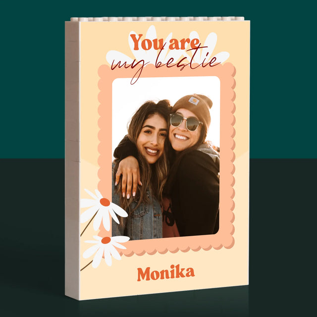Fotokoláž: Fotky Besties - Kostky Lego