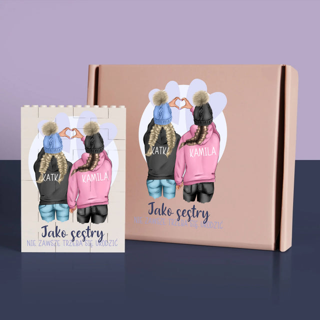 Designér Postav: Zimní Kamarádky - Kostky Lego