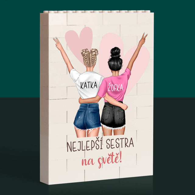 Designér Postav: Nejlepší Sestra Na Světě - Kostky Lego