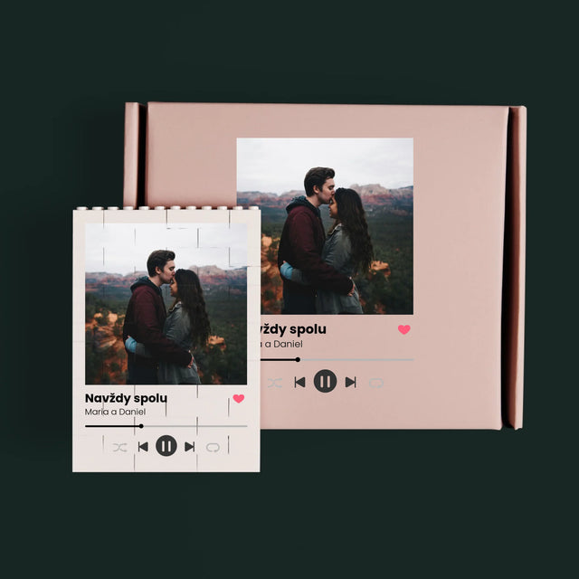 Fotka S Textem: Spotify S Vlastní Fotkou - Kostky Lego