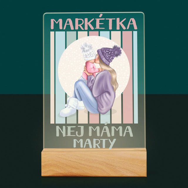 Designér Postav: Nej Máma - Tisk Na Akrylovém Skle
