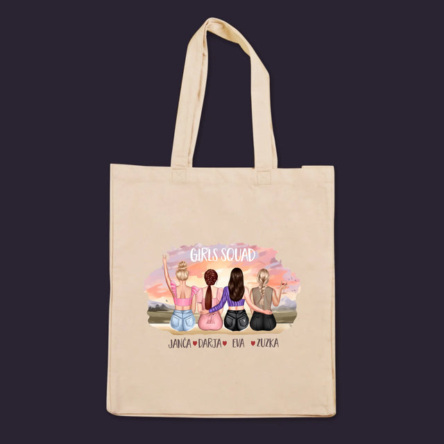 Designér Postav: Girls Squad - Plátěná Taška