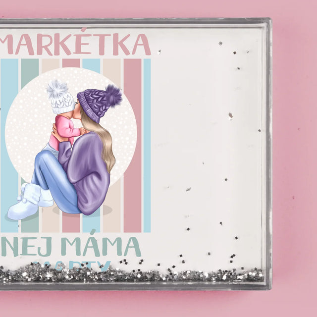 Designér Postav: Nej Máma - Sněžící Fotorámeček