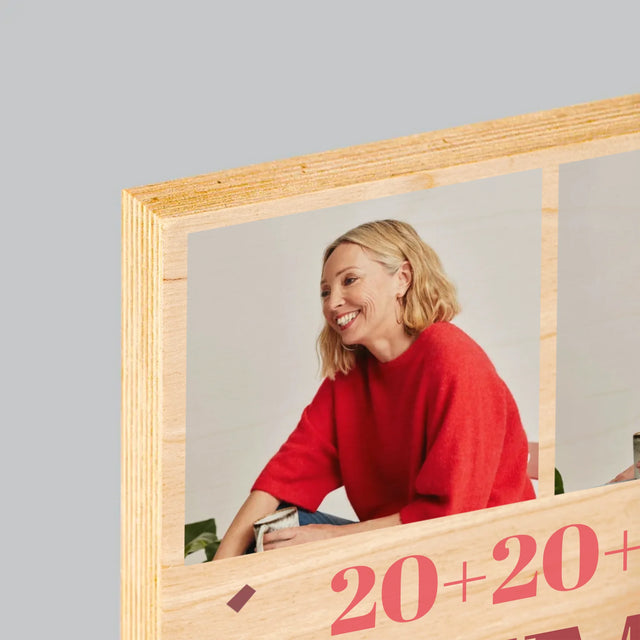 Fotokoláž: Suma Zkušeností - Tisk Na Dřevo