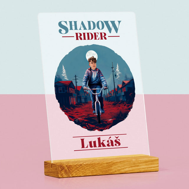 Tvoje Postava: Shadow Rider - Tisk Na Akrylovém Skle