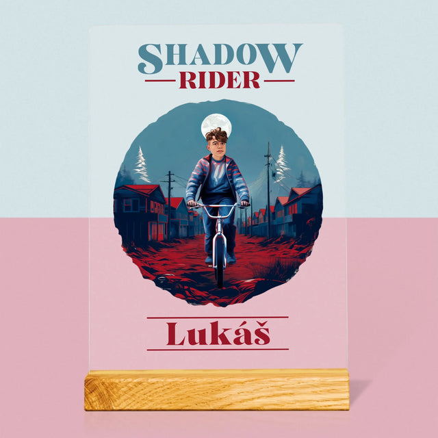 Tvoje Postava: Shadow Rider - Tisk Na Akrylovém Skle