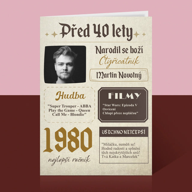 Obálka Časopisu: Před 40 Lety - Přání