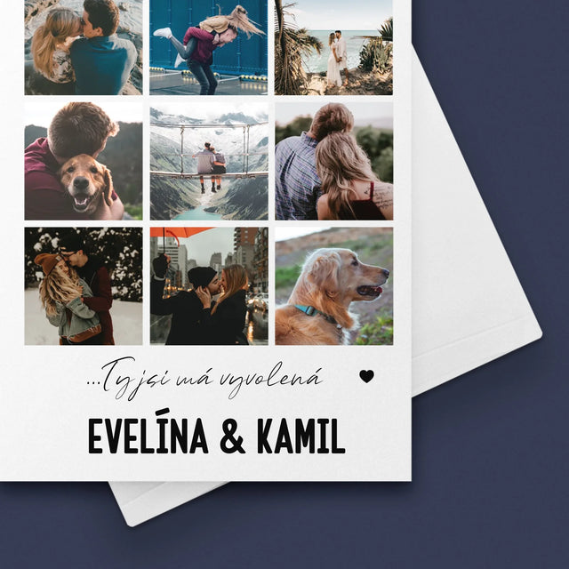 Fotokoláž: Ze Všech Lidí Na Světě… - Přání