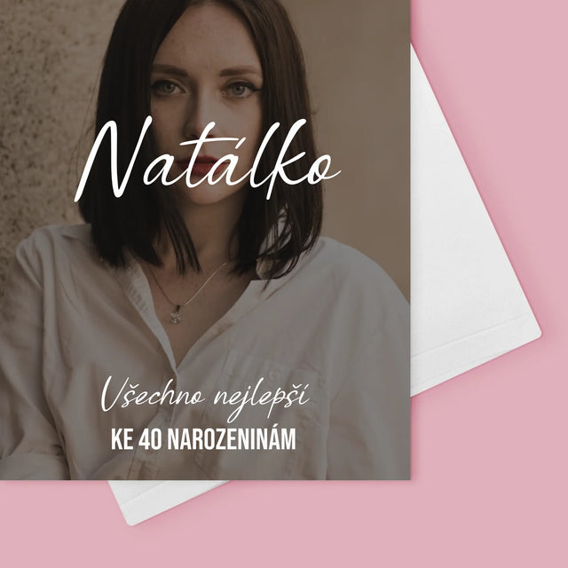 Fotka S Textem: 40. Narozeniny Všechno Nejlepší - Přání