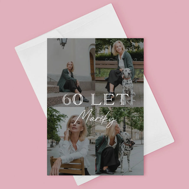 Fotokoláž: 60 Let Klasický - Přání