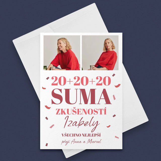 Fotokoláž: Suma Zkušeností - Přání
