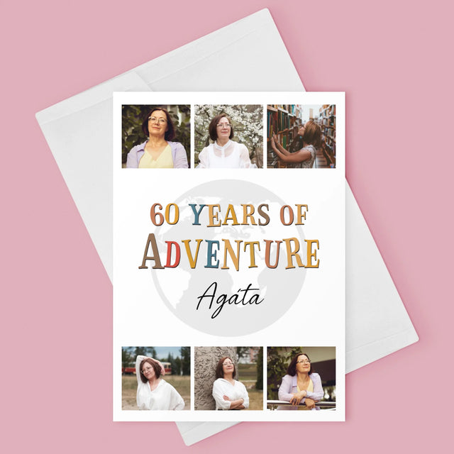 Fotokoláž: 60 Years Of Adventure - Přání